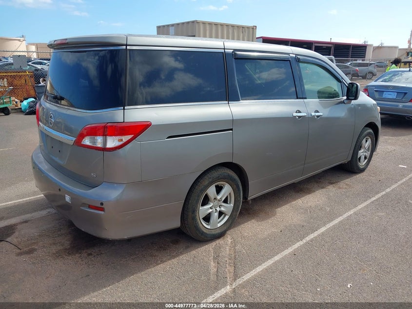 2012 Nissan Quest VIN JN8AE2KP0C9033337 IAAI salvage auction — UNKNOWN, Salvage (Hawaii), sold $250 on 2026-08-01 (photo 4)