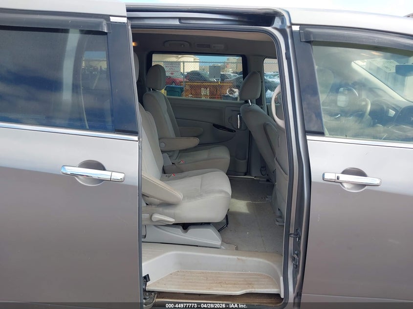 2012 Nissan Quest VIN JN8AE2KP0C9033337 IAAI salvage auction — UNKNOWN, Salvage (Hawaii), sold $250 on 2026-08-01 (photo 8)