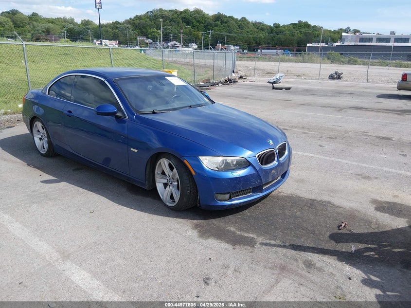 2007 BMW 3er VIN WBAWL73577PX45215 IAAI salvage auction — UNKNOWN, Salvage (Illinois), sold $1,375 on 2026-07-14 (photo 1)
