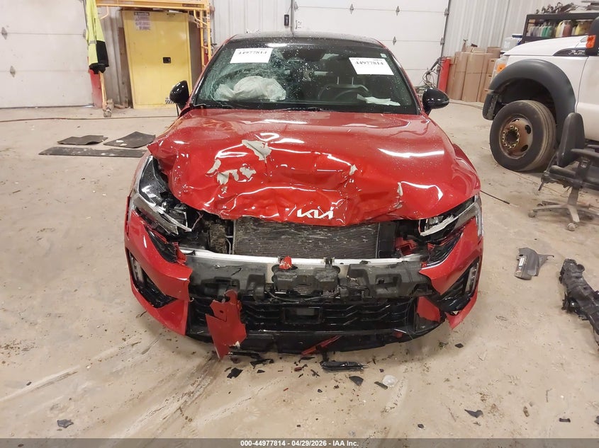 2025 Kia K5 VIN KNAG64J76S5291090 IAAI salvage auction — FRONT END, Salvage (Michigan), sold $7,300 on 2026-07-07 (photo 6)