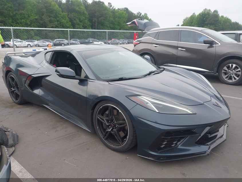 2020 Chevrolet Corvette VIN 1G1Y72D42L5109969 IAAI salvage auction — UNDERCARRIAGE, Salvage (North Carolina), sold $38,250 on 2026-07-13 (photo 1)