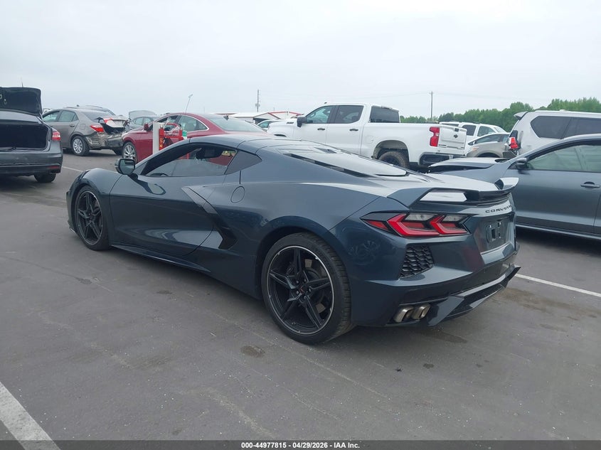 2020 Chevrolet Corvette VIN 1G1Y72D42L5109969 IAAI salvage auction — UNDERCARRIAGE, Salvage (North Carolina), sold $38,250 on 2026-07-13 (photo 3)