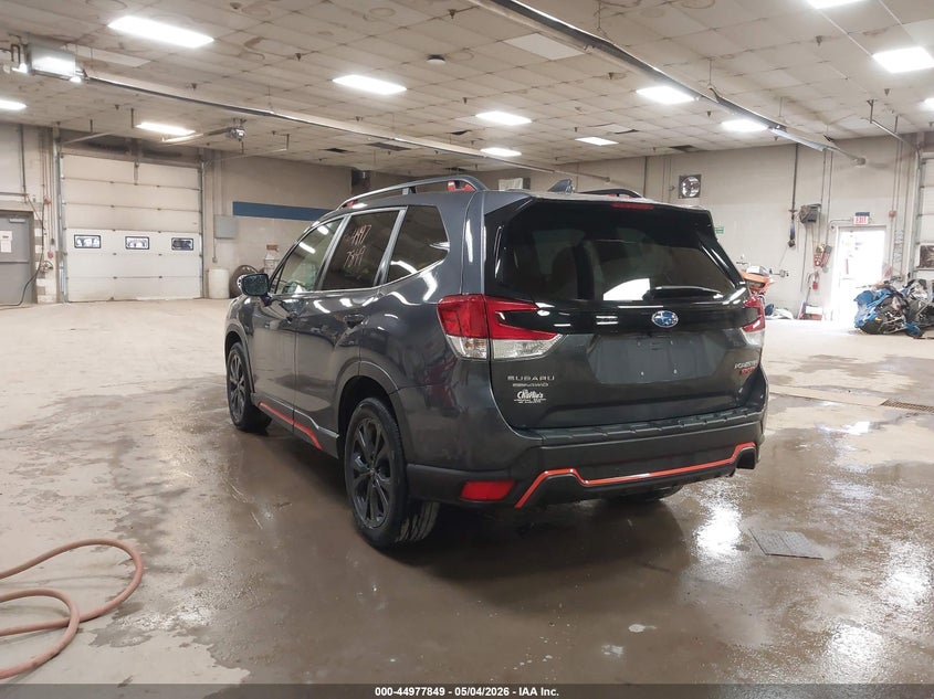 2022 Subaru Forester VIN JF2SKAJC4NH439228 IAAI salvage auction — HAIL, Salvage (Maine), sold $8,300 on 2026-08-02 (photo 3)