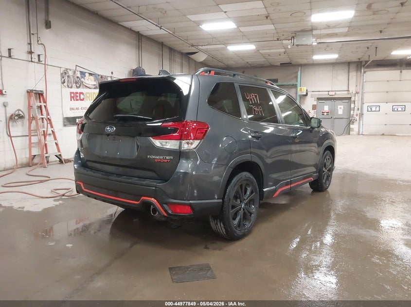 2022 Subaru Forester VIN JF2SKAJC4NH439228 IAAI salvage auction — HAIL, Salvage (Maine), sold $8,300 on 2026-08-02 (photo 4)