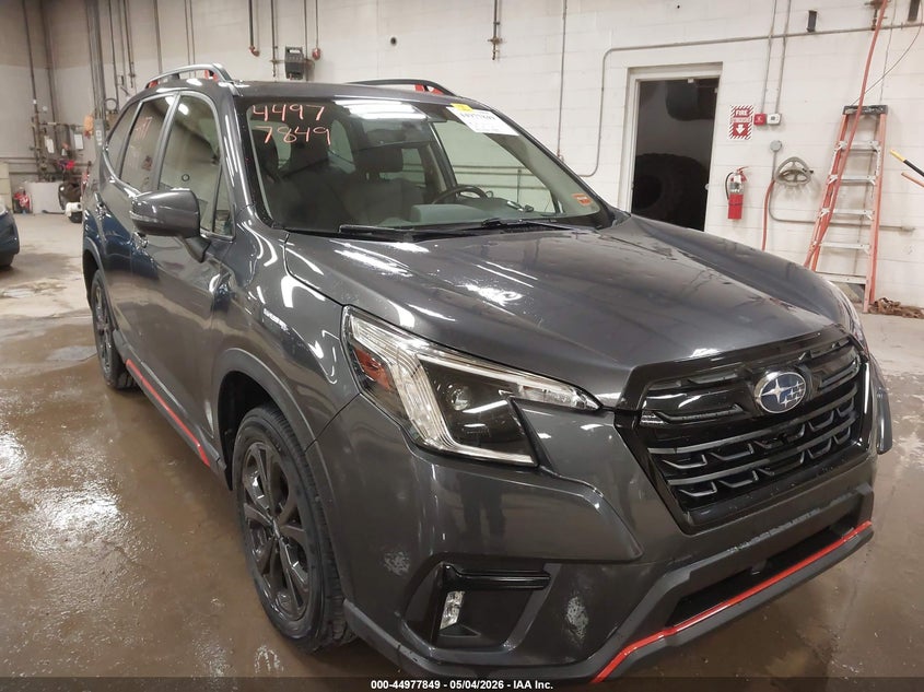 2022 Subaru Forester VIN JF2SKAJC4NH439228 IAAI salvage auction — HAIL, Salvage (Maine), sold $8,300 on 2026-08-02 (photo 6)