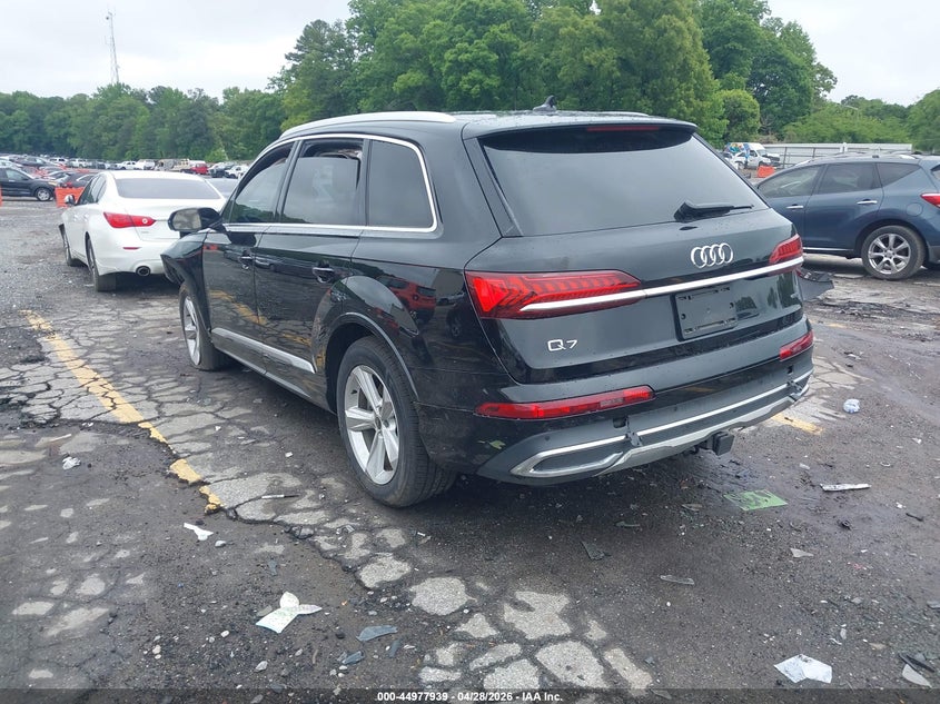 2021 Audi Q7 VIN WA1AJBF71MD033356 IAAI salvage auction — FRONT END, Salvage Title, sold $5,900 on 2026-07-29 (photo 3)