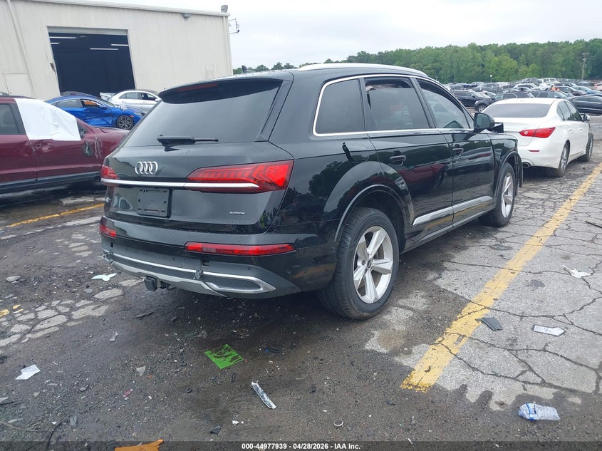 2021 Audi Q7 VIN WA1AJBF71MD033356 IAAI salvage auction — FRONT END, Salvage Title, sold $5,900 on 2026-07-29 (photo 4)