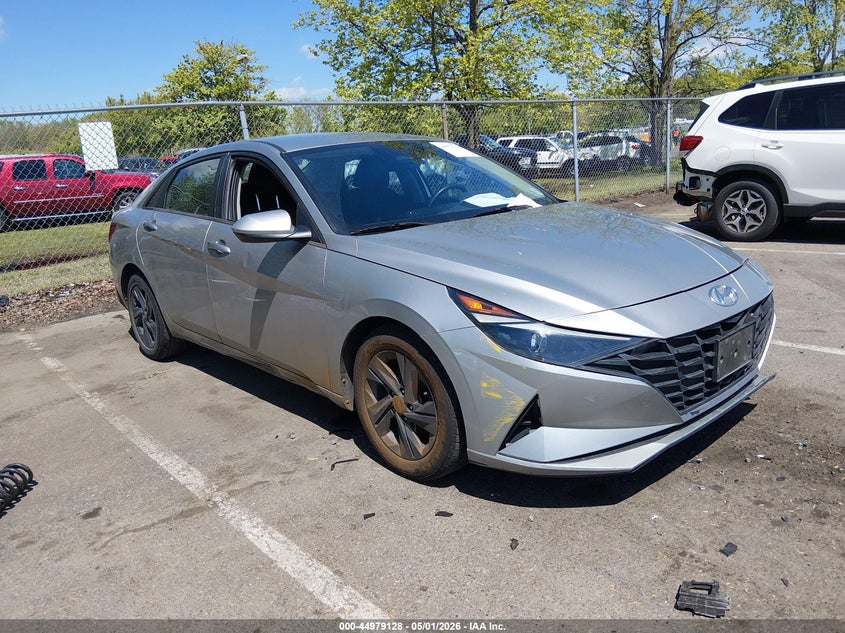 2022 Hyundai Elantra VIN 5NPLM4AG0NH074291 IAAI salvage auction — LEFT FRONT, Wait Title, sold $4,250 on 2026-07-27 (photo 1)
