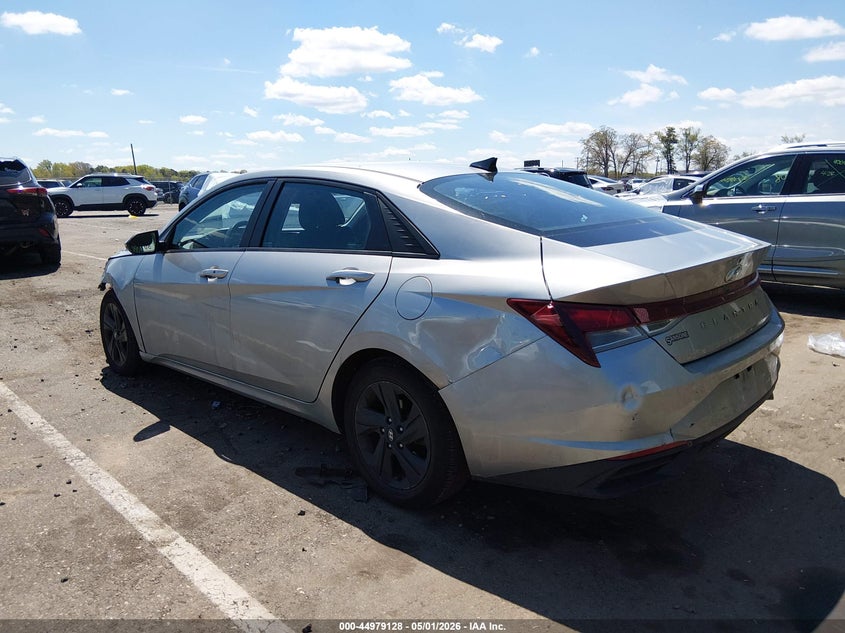 2022 Hyundai Elantra VIN 5NPLM4AG0NH074291 IAAI salvage auction — LEFT FRONT, Wait Title, sold $4,250 on 2026-07-27 (photo 3)