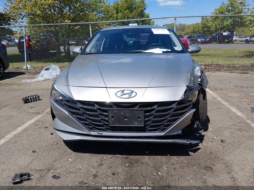 2022 Hyundai Elantra VIN 5NPLM4AG0NH074291 IAAI salvage auction — LEFT FRONT, Wait Title, sold $4,250 on 2026-07-27 (photo 6)