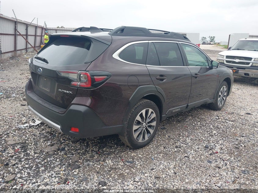 2024 Subaru Outback VIN 4S4BTANC4R3295023 IAAI salvage auction — LEFT SIDE, Clear (Arkansas), sold $10,000 on 2026-07-30 (photo 4)