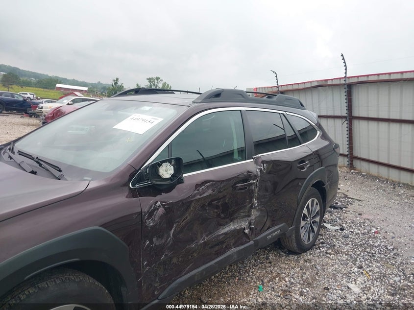 2024 Subaru Outback VIN 4S4BTANC4R3295023 IAAI salvage auction — LEFT SIDE, Clear (Arkansas), sold $10,000 on 2026-07-30 (photo 6)