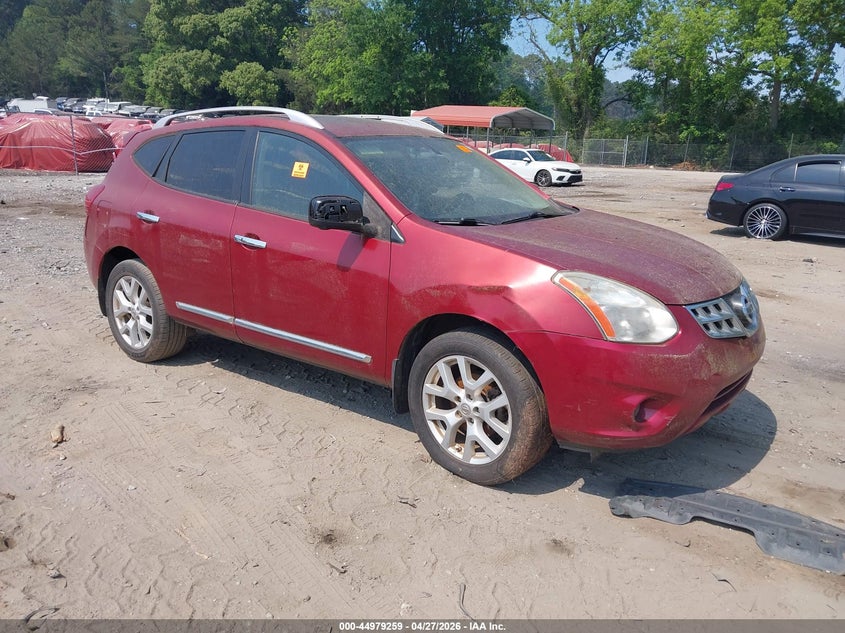 2013 Nissan Rogue VIN JN8AS5MT1DW509666 IAAI salvage auction — NORMAL WEAR, Salvage Title, sold $250 on 2026-07-10 (photo 1)