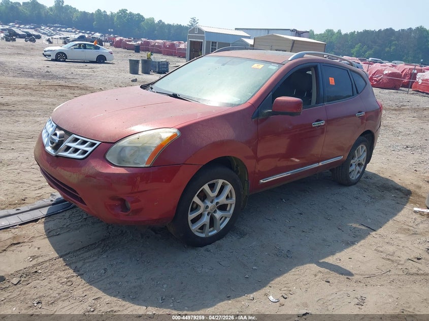 2013 Nissan Rogue VIN JN8AS5MT1DW509666 IAAI salvage auction — NORMAL WEAR, Salvage Title, sold $250 on 2026-07-10 (photo 2)