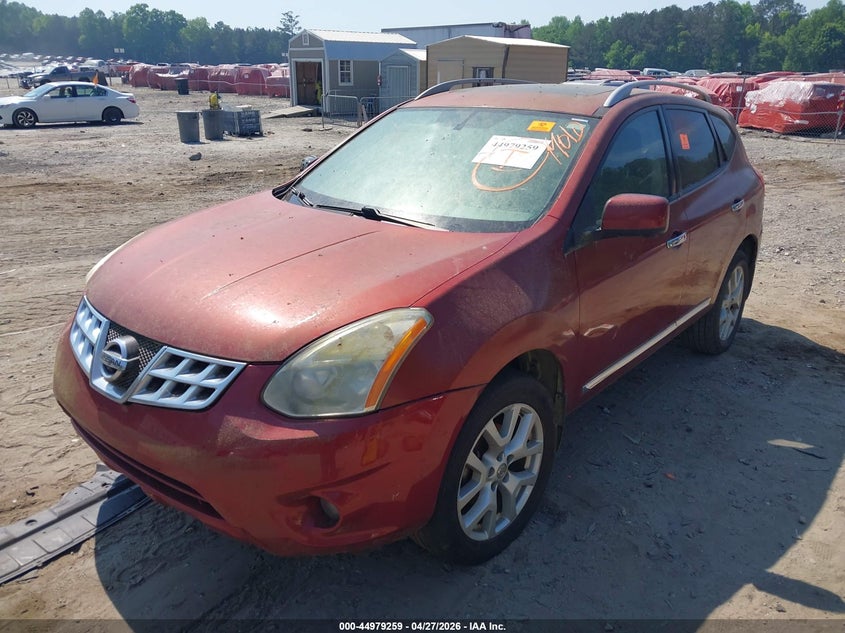 2013 Nissan Rogue VIN JN8AS5MT1DW509666 IAAI salvage auction — NORMAL WEAR, Salvage Title, sold $250 on 2026-07-10 (photo 6)