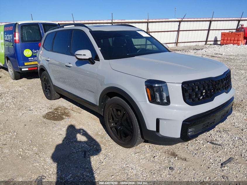 2025 Kia Telluride VIN 5XYP5DGC4SG615607 IAAI salvage auction — SIDE, Clear (Arkansas), sold $19,800 on 2026-07-08 (photo 1)