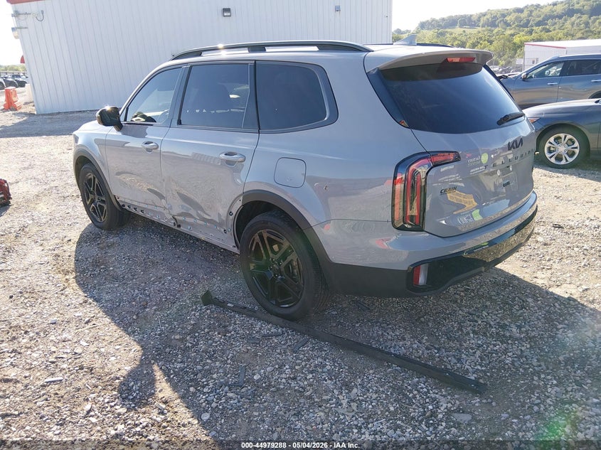 2025 Kia Telluride VIN 5XYP5DGC4SG615607 IAAI salvage auction — SIDE, Clear (Arkansas), sold $19,800 on 2026-07-08 (photo 3)