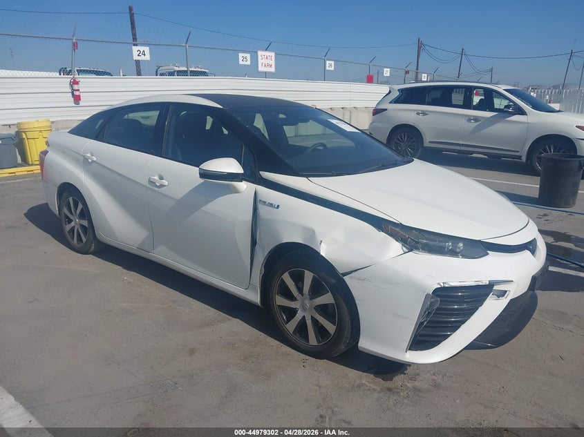 2019 Toyota Mirai VIN JTDBVRBD0KA005677 IAAI salvage auction — RIGHT SIDE, Salvage Title, sold $225 on 2026-07-08 (photo 1)