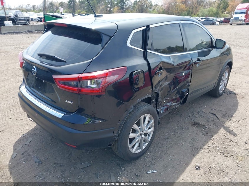 2022 Nissan Rogue VIN JN1BJ1AW0NW477288 IAAI salvage auction — RIGHT SIDE, Salvage Title, sold $4,600 on 2026-07-14 (photo 6)