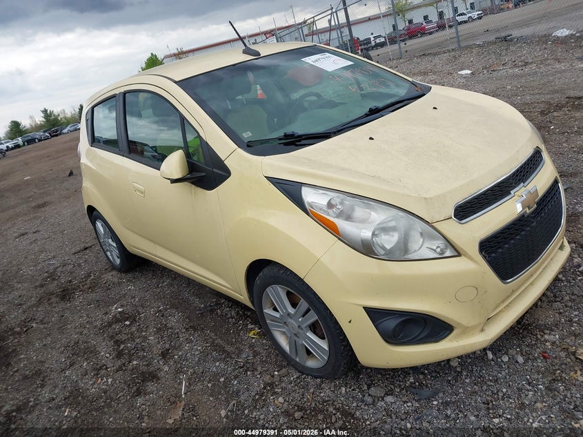 2014 Chevrolet Spark VIN KL8CA6S97EC481579 IAAI salvage auction — NORMAL WEAR, Clear (Michigan), sold $450 on 2026-07-09 (photo 1)