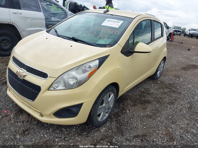 2014 Chevrolet Spark VIN KL8CA6S97EC481579 IAAI salvage auction — NORMAL WEAR, Clear (Michigan), sold $450 on 2026-07-09 (photo 2)