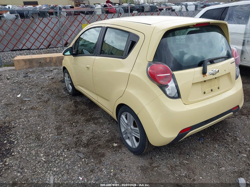 2014 Chevrolet Spark VIN KL8CA6S97EC481579 IAAI salvage auction — NORMAL WEAR, Clear (Michigan), sold $450 on 2026-07-09 (photo 3)
