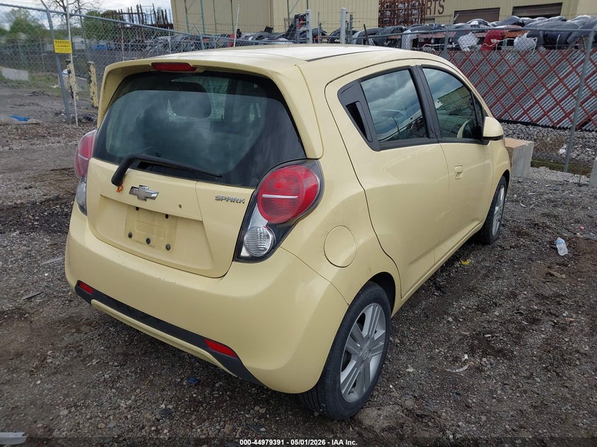 2014 Chevrolet Spark VIN KL8CA6S97EC481579 IAAI salvage auction — NORMAL WEAR, Clear (Michigan), sold $450 on 2026-07-09 (photo 4)