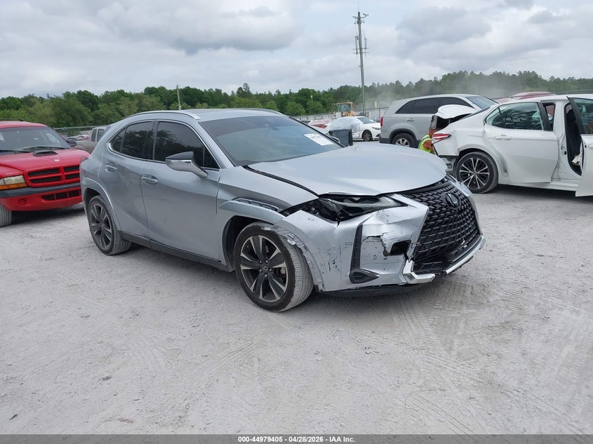 2023 Lexus Ux VIN JTHP6JBH7P2146608 IAAI salvage auction — FRONT END, Salvage Title, sold $10,700 on 2026-07-05 (photo 1)