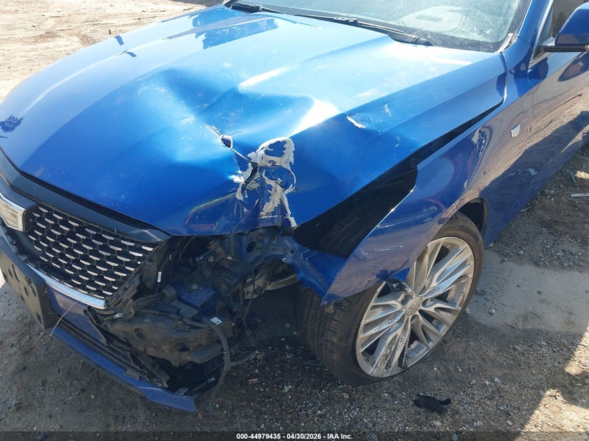 2022 Cadillac Ct4 VIN 1G6DB5RK2N0121684 IAAI salvage auction — FRONT END, Salvage (California), sold $6,750 on 2026-07-07 (photo 6)