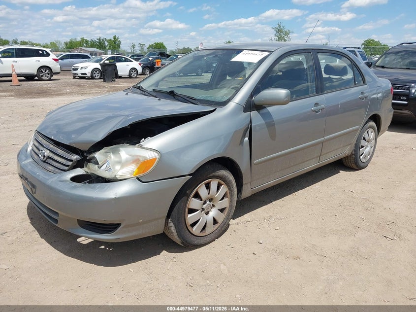 2003 Toyota Corolla VIN JTDBR32E730038645 IAAI salvage auction — FRONT END, Salvage (Ohio), sold $400 on 2026-07-30 (photo 2)