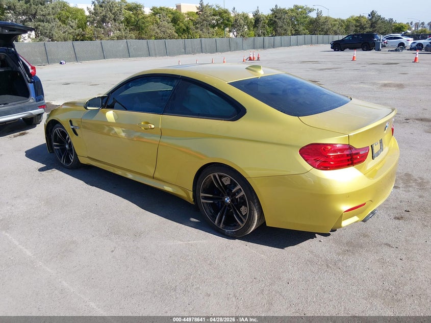2015 BMW M4 VIN WBS3R9C59FK331681 IAAI salvage auction — FRONT END, Salvage (Illinois), sold $13,800 on 2026-08-22 (photo 3)
