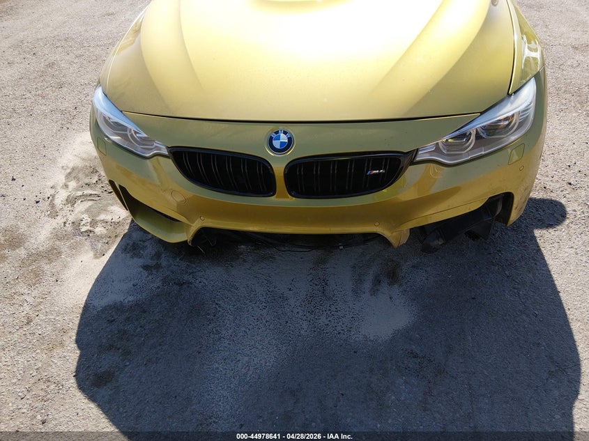 2015 BMW M4 VIN WBS3R9C59FK331681 IAAI salvage auction — FRONT END, Salvage (Illinois), sold $13,800 on 2026-08-22 (photo 6)