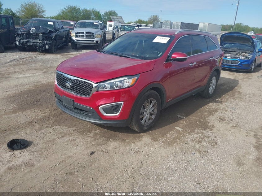 2016 Kia Sorento VIN 5XYPGDA35GG006732 IAAI salvage auction — HAIL, Salvage (Iowa), sold $1,450 on 2026-07-20 (photo 2)