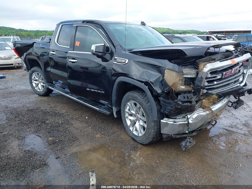 2019 Gmc SIERRA VIN 3GTU9DEDXKG133910 IAAI salvage auction — ROLLOVER, Salvage Title, sold $2,100 on 2026-07-09 (photo 1)
