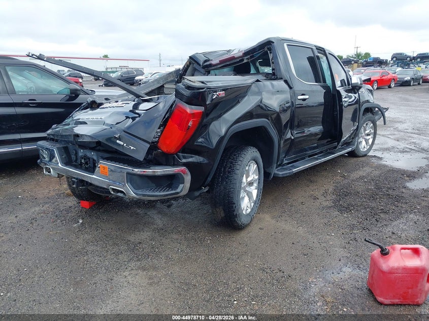2019 Gmc SIERRA VIN 3GTU9DEDXKG133910 IAAI salvage auction — ROLLOVER, Salvage Title, sold $2,100 on 2026-07-09 (photo 4)