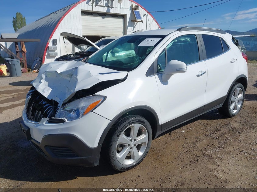 2016 Buick Encore VIN KL4CJESB1GB725783 IAAI salvage auction — FRONT END, Salvage (Montana), sold $250 on 2026-07-15 (photo 2)