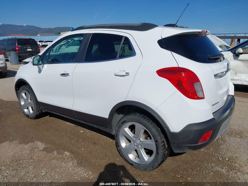 2016 Buick Encore VIN KL4CJESB1GB725783 IAAI salvage auction — FRONT END, Salvage (Montana), sold $250 on 2026-07-15 (photo 3)