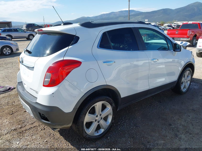 2016 Buick Encore VIN KL4CJESB1GB725783 IAAI salvage auction — FRONT END, Salvage (Montana), sold $250 on 2026-07-15 (photo 4)