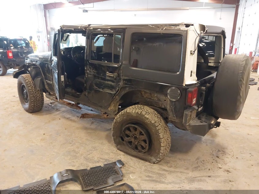 2016 Jeep Wrangler / VIN 1C4BJWFG2GL271244 IAAI salvage auction — SIDE, Clear (Michigan), sold $5,500 on 2026-07-26 (photo 3)