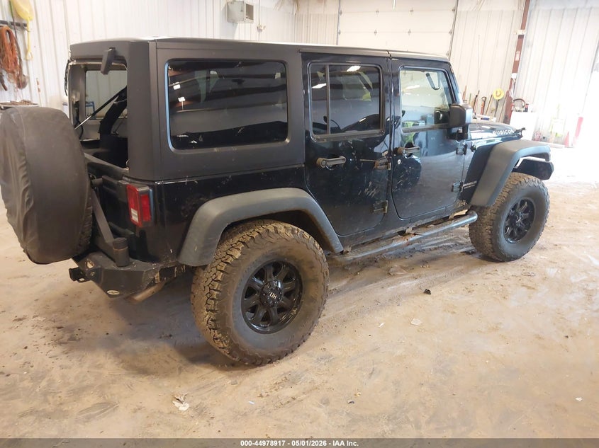 2016 Jeep Wrangler / VIN 1C4BJWFG2GL271244 IAAI salvage auction — SIDE, Clear (Michigan), sold $5,500 on 2026-07-26 (photo 4)