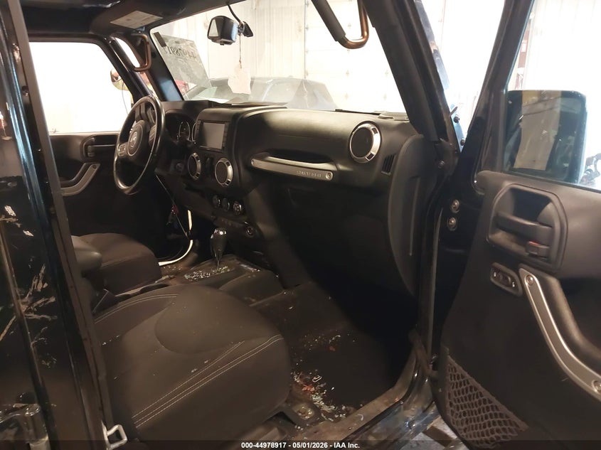 2016 Jeep Wrangler / VIN 1C4BJWFG2GL271244 IAAI salvage auction — SIDE, Clear (Michigan), sold $5,500 on 2026-07-26 (photo 5)