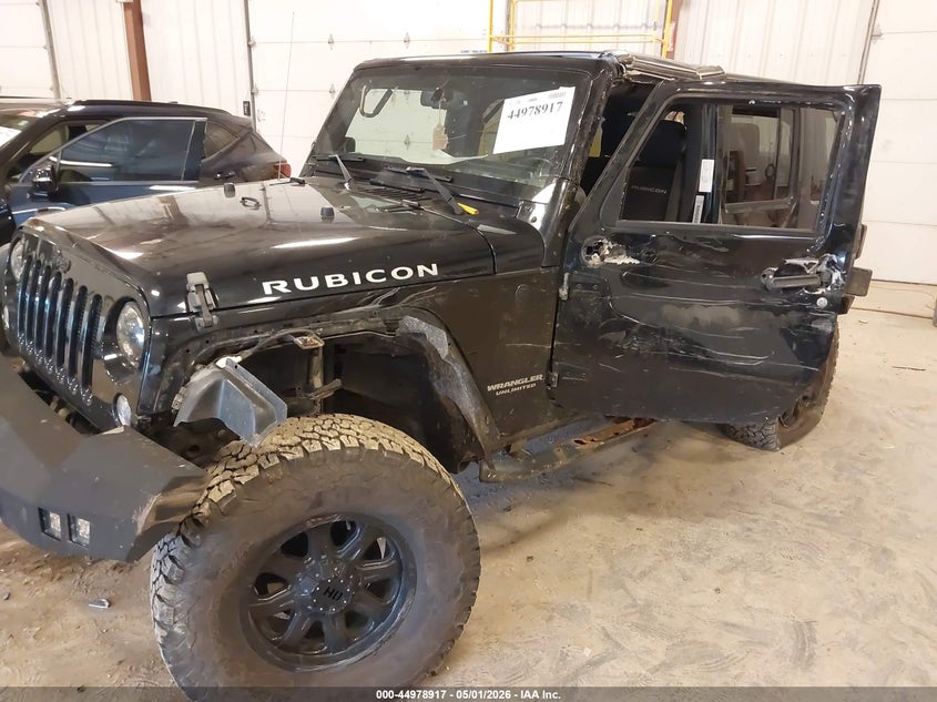 2016 Jeep Wrangler / VIN 1C4BJWFG2GL271244 IAAI salvage auction — SIDE, Clear (Michigan), sold $5,500 on 2026-07-26 (photo 6)