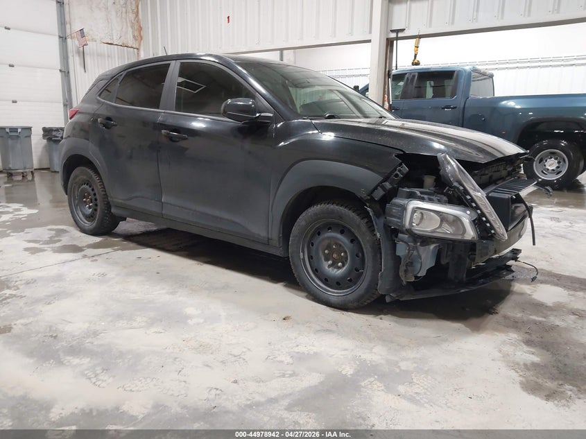 2019 Hyundai Kona VIN KM8K1CAA9KU330760 IAAI salvage auction — FRONT END, Salvage Title, sold $25 on 2026-07-24 (photo 1)