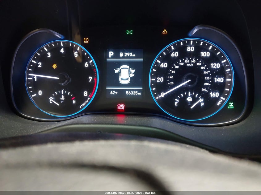 2019 Hyundai Kona VIN KM8K1CAA9KU330760 IAAI salvage auction — FRONT END, Salvage Title, sold $25 on 2026-07-24 (photo 7)
