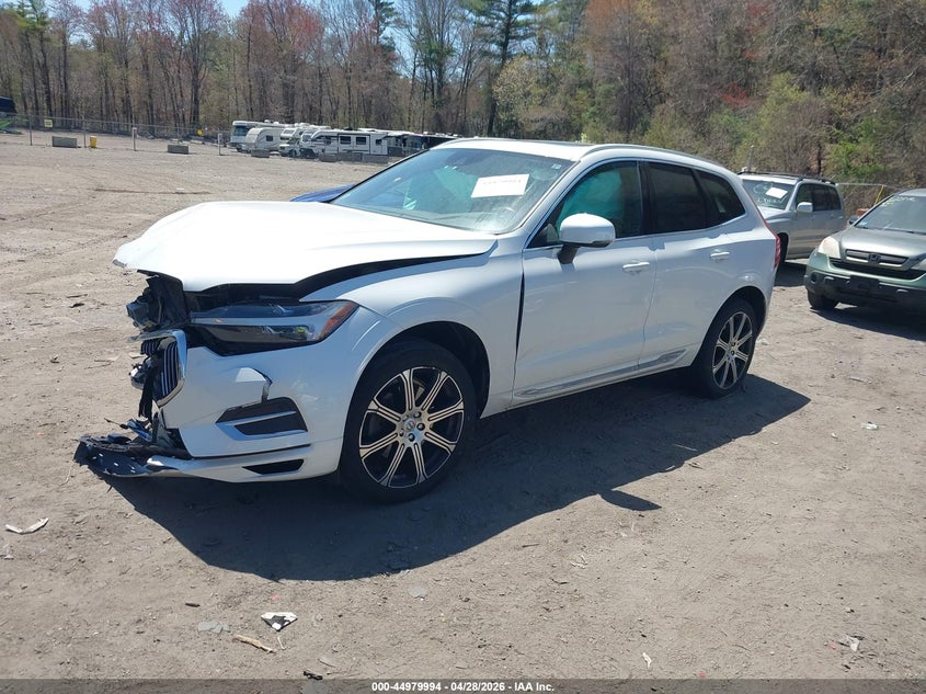 2021 Volvo Xc60 VIN YV4A22RL0M1823094 IAAI salvage auction — FRONT END, Salvage (Massachusetts), sold $4,850 on 2026-07-25 (photo 2)