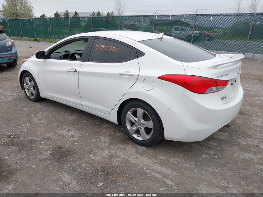 2013 Hyundai Elantra VIN 5NPDH4AE1DH281472 IAAI salvage auction — THEFT, Clear (Michigan), sold $825 on 2026-07-23 (photo 3)