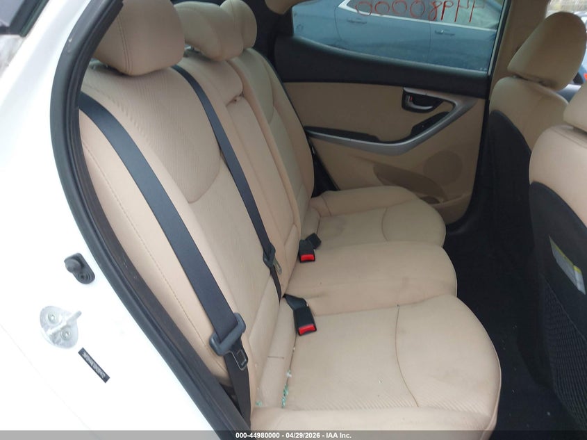 2013 Hyundai Elantra VIN 5NPDH4AE1DH281472 IAAI salvage auction — THEFT, Clear (Michigan), sold $825 on 2026-07-23 (photo 8)