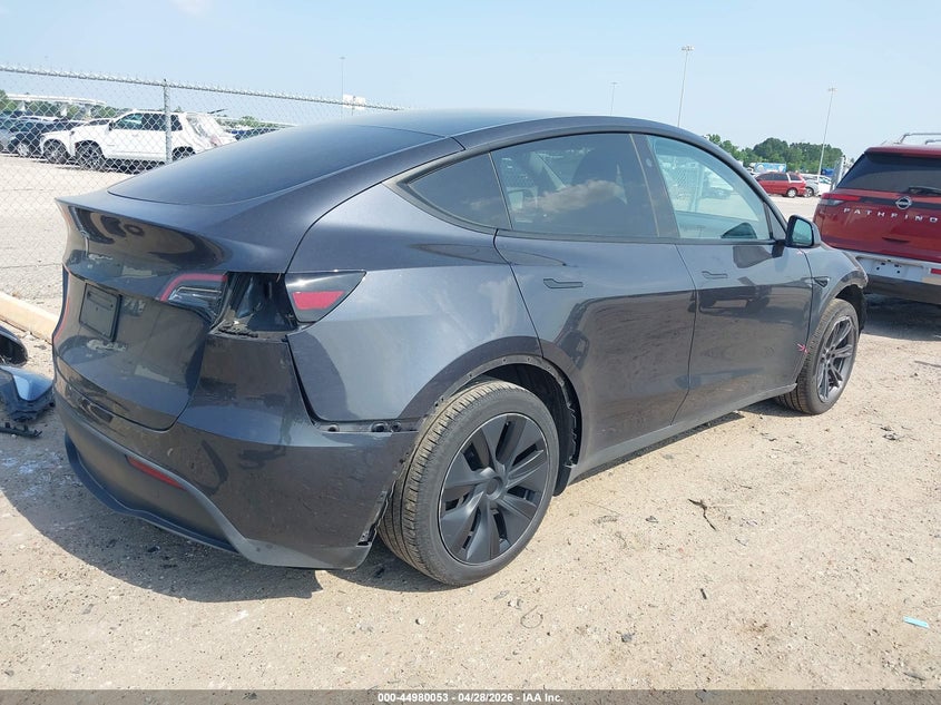 2024 Tesla Model y VIN 7SAYGDED1RF152274 IAAI salvage auction — FRONT END, Salvage (Texas), sold $11,550 on 2026-07-16 (photo 4)