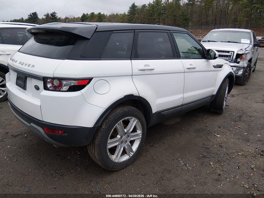 2015 Land rover Range rover evoque VIN SALVP2BG4FH025025 IAAI salvage auction — RIGHT SIDE, Salvage (Massachusetts), sold $1,650 on 2026-07-31 (photo 4)