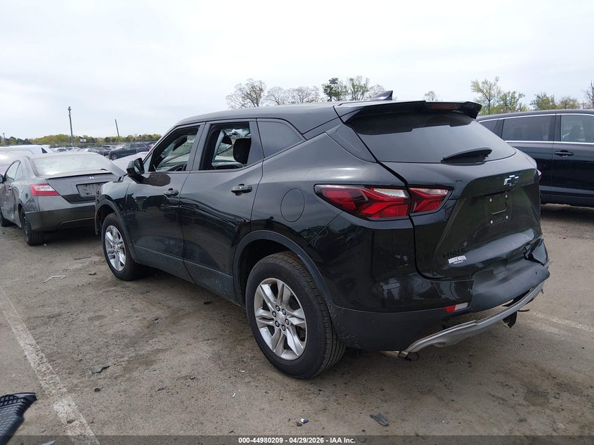 2021 Chevrolet Blazer VIN 3GNKBCRS2MS585100 IAAI salvage auction — FRONT END, Salvage Title, sold $2,400 on 2026-07-27 (photo 3)